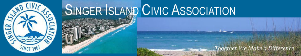 Singer Island Civic Association | Singer Island Florida